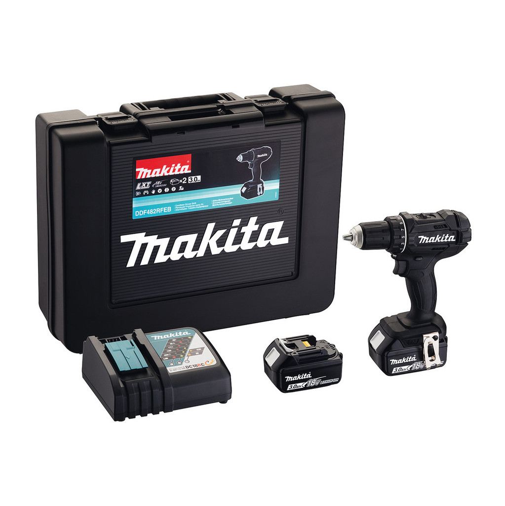 Makita DDF482RFEB (limited edition) Black Friday Korting