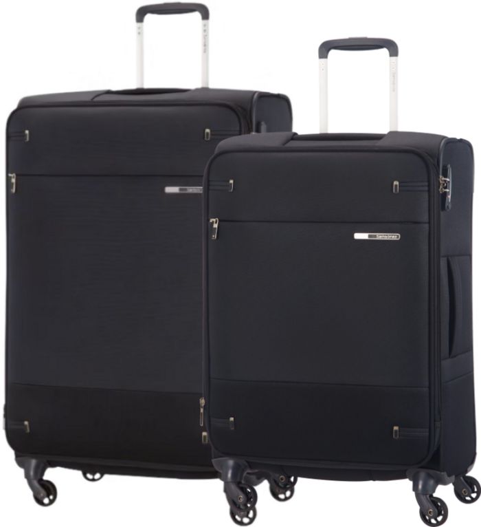 Samsonite Base Boost Expandable Spinner 78+66 cm Black Kofferset