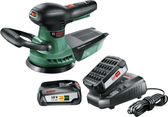 Bosch Advanced Orbit 18 + Bosch 18V 2