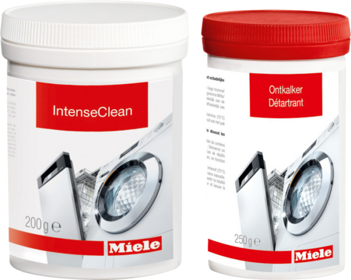 Miele Ontkalkingsmiddel + Miele Machinereiniger IntenseClean