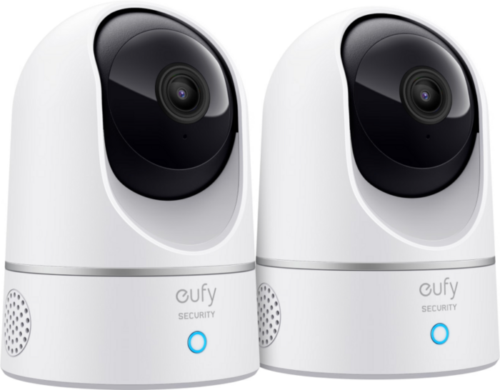 Eufy Indoor Cam 2K Pan & Tilt Duo Pack