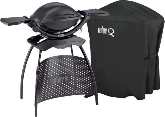 Weber Q1400 + Onderstel + Hoes