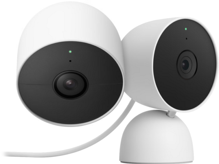 Google Nest Cam + Nest Cam Indoor Wired