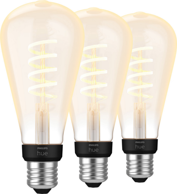 Philips Hue Filament White Ambiance Edison XL 3-pack