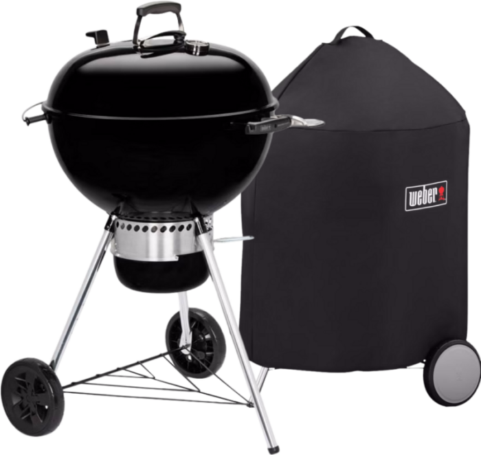 Weber Master Touch GBS E-5750 57 cm Zwart + Hoes