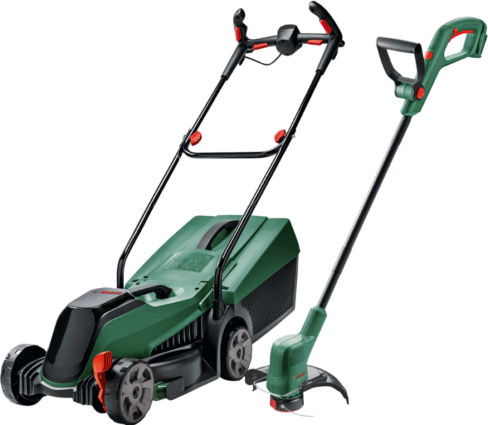 Bosch CityMower 18V-32 + Bosch Easygrasscut 18 incl. 4
