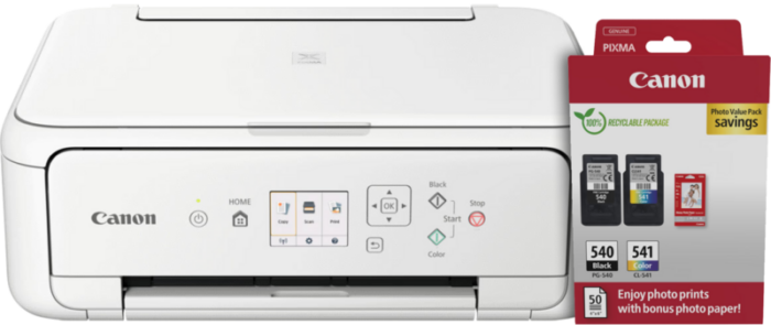 Canon PIXMA TS5151 + 1 extra set inkt