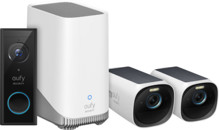 Eufycam 3 Duo pack + Video Doorbell Battery