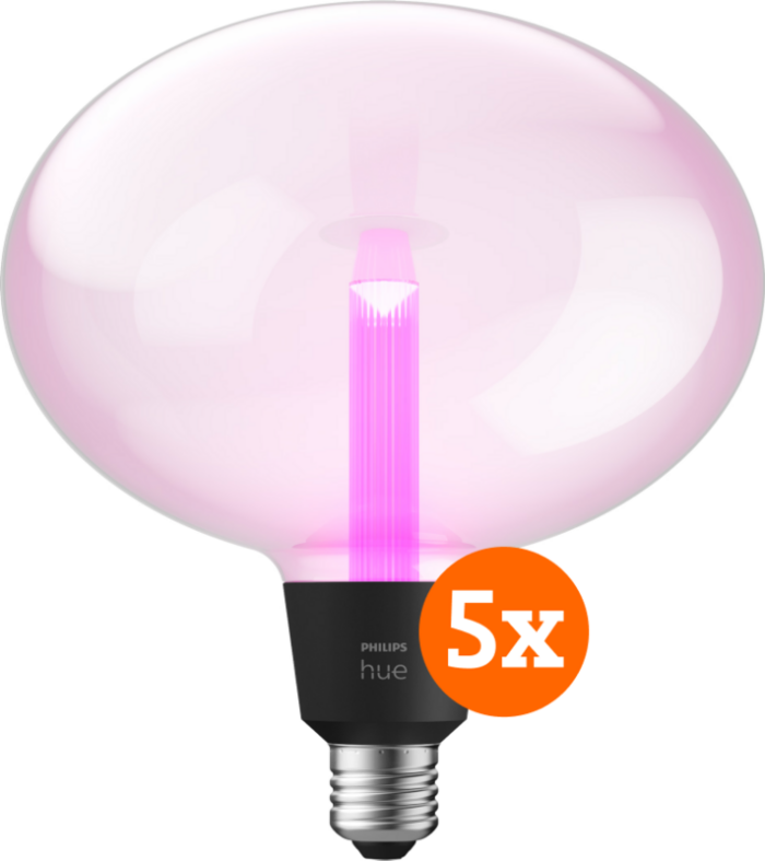 Philips Hue Lightguide Ellipse White and Color E27 5-pack