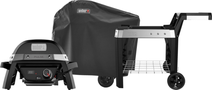 Weber Pulse 1000 + Onderstel + Hoes