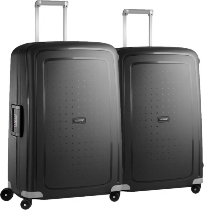 Samsonite S'Cure Spinner 75cm Black Duo Kofferset