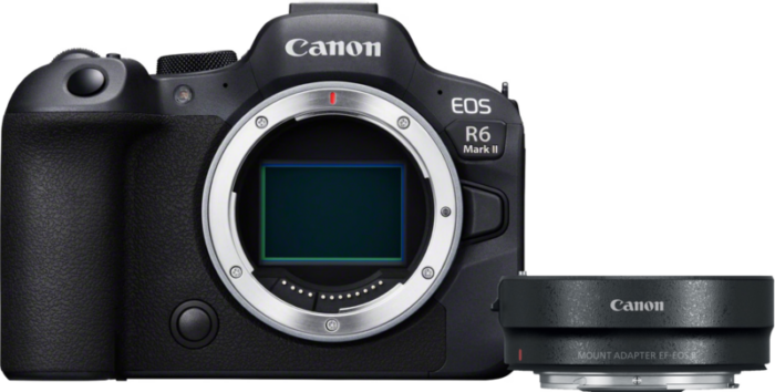 Canon EOS R6 Mark II + EF-EOS R Adapter