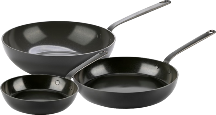 GreenPan Craft Koekenpannenset 20 + 28 cm + Wokpan 28 cm