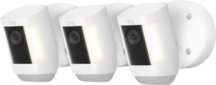 Ring Spotlight Cam Pro - Wired - Wit - 3-pack