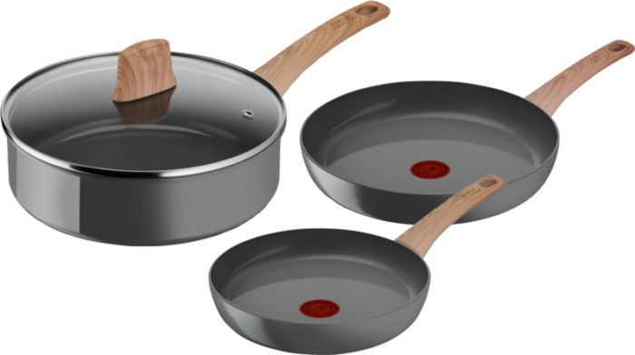 Tefal Renew Keramische koekenpannenset 24 + 28 cm + Hapjespan 24 cm