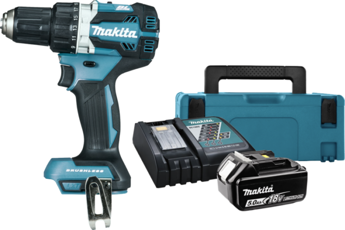 Makita DDF484ZJ + 5Ah accu (1x)
