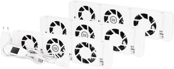 BlueBuilt Radiatorventilator Trio Set