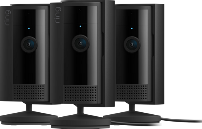 Ring Indoor Cam 2nd Gen - Zwart 3-pack