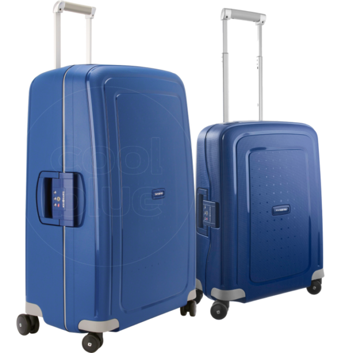 Samsonite S'cure Spinner 55+75cm Dark Blue Kofferset