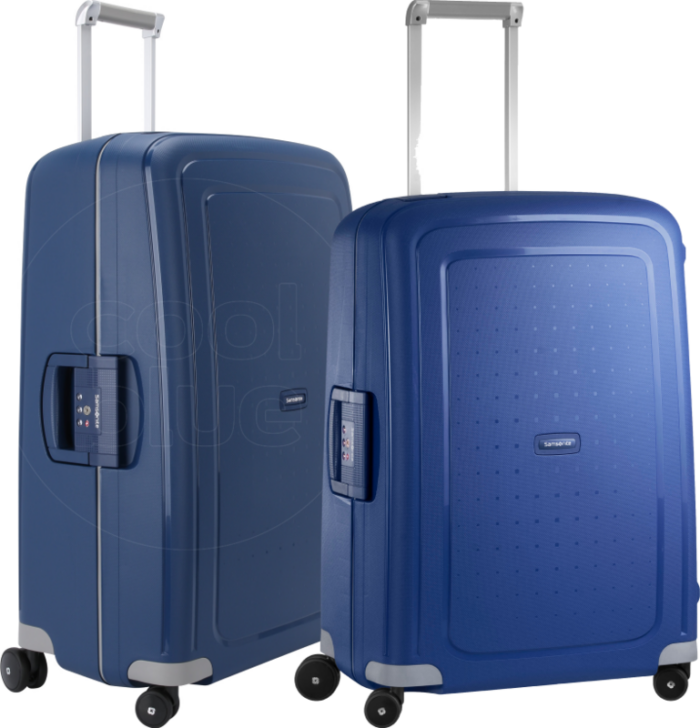 Samsonite S'Cure Spinner 69+75cm Dark Blue Kofferset