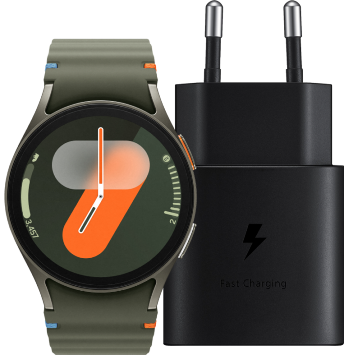 Samsung Galaxy Watch 7 Groen 40mm + Oplader 25W