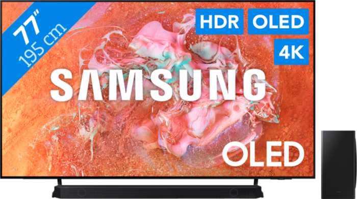 Samsung OLED 4K 77S85D (2024) + Soundbar