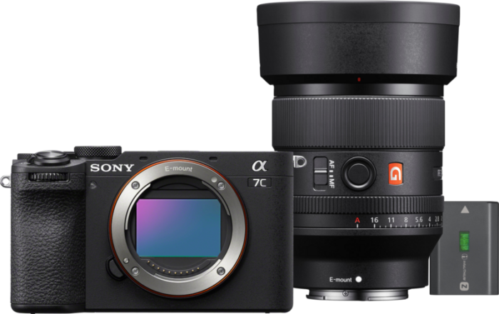 Sony A7C II Zwart Straatfoto Kit