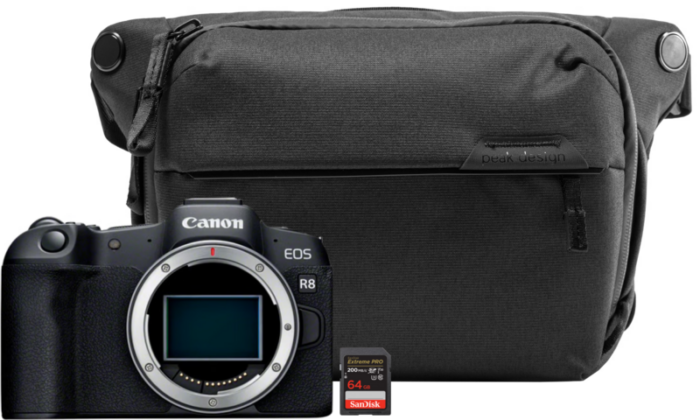 Canon EOS R8 Starterskit + RF 50mm f/1.8 STM